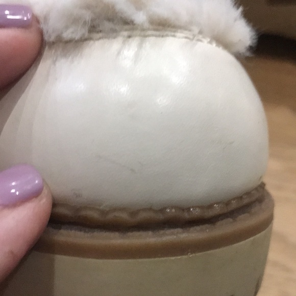 Francesca’s Fur Lace Up Booties - Picture 9 of 16
